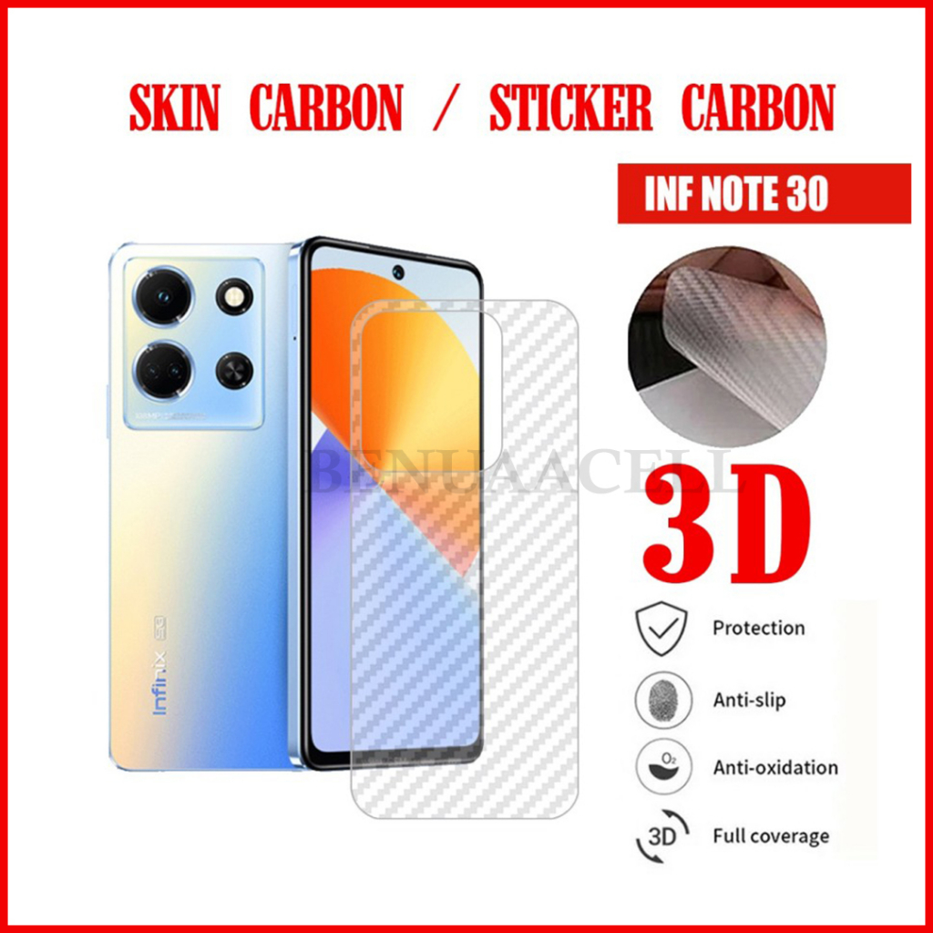 SKIN CARBON INFINIX NOTE 30 NOTE 30 PRO NOTE 11 NOTE 11 PRO