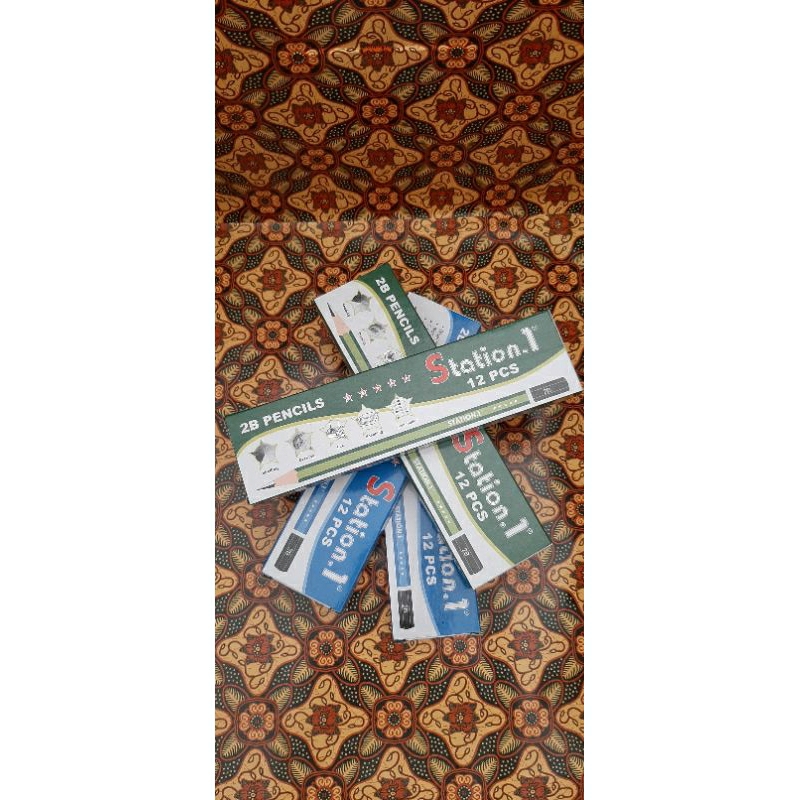 

PENSIL 2B STATION 1 / ST.ONE / PENSIL MURAH (12PCS)