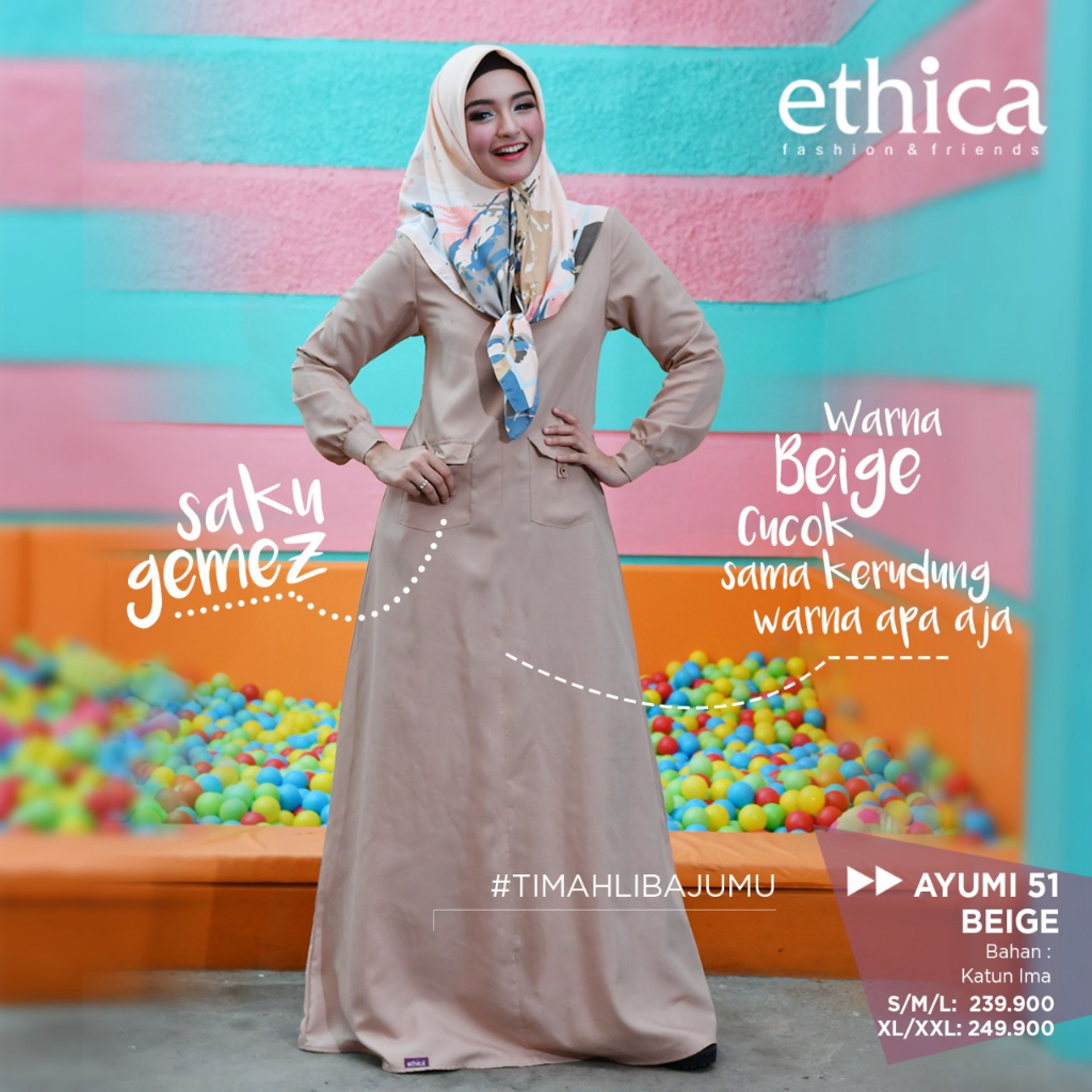 ETHICA AYUMI 51 SETELAN GAMIS