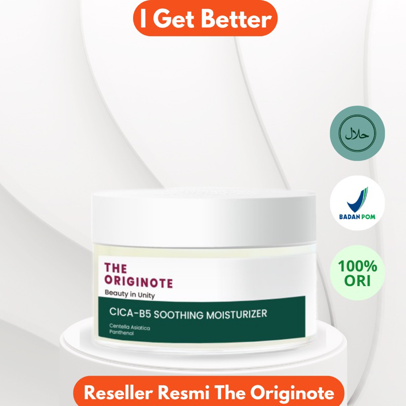 The Originote Cica-B5 Soothing Moisturizer | The Originote Cica B5 Soothing Moisturizer | Soothing M