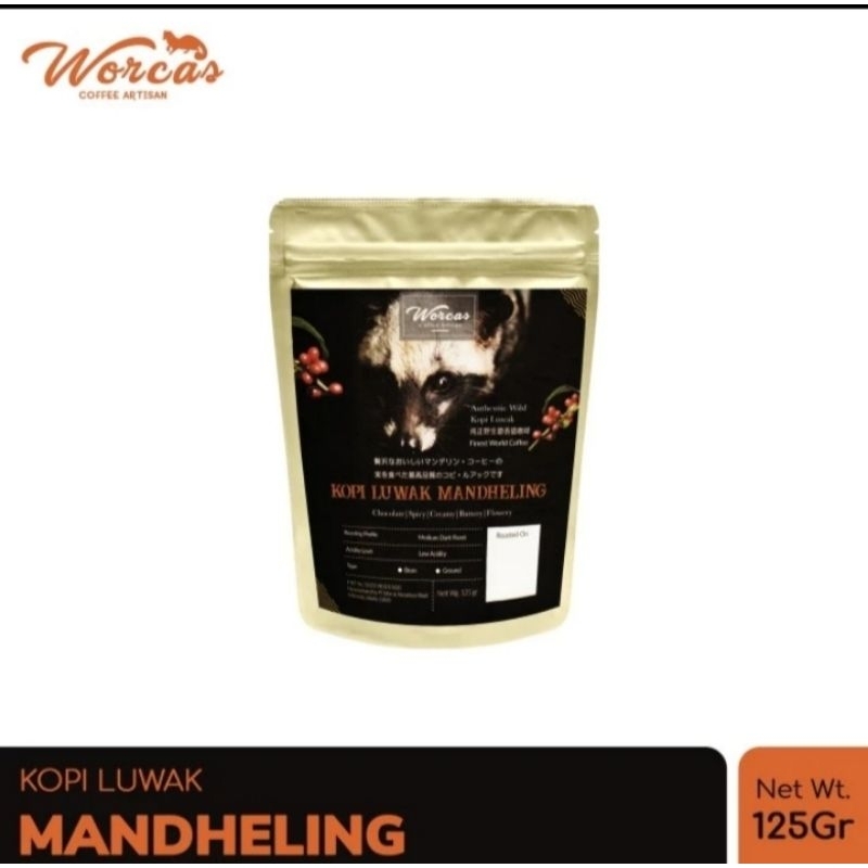 

Kopi Luwak Arabica Sumatera Mandheling 125 gram