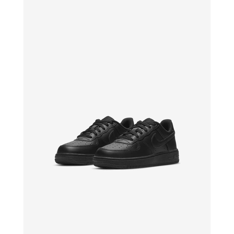 SEPATU ANAK ORIGINAL NIKE AIR FORCE 1 FULL BLACK