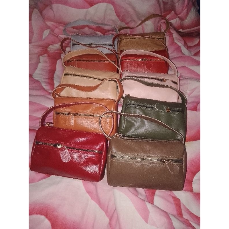 Dompet Kulit Wanita Pouch kulit sapi asli garut