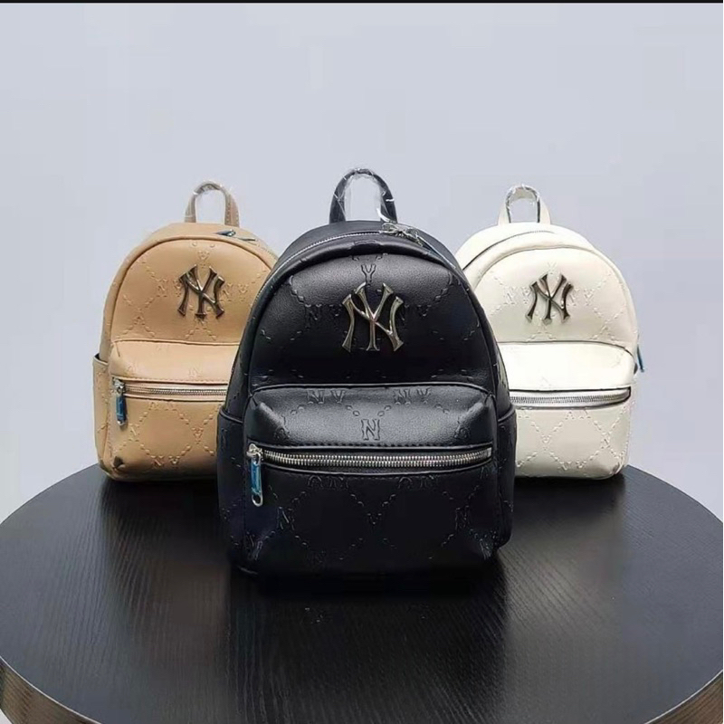 Tas MlB monogram Diamond Backpack Embo Mini ny