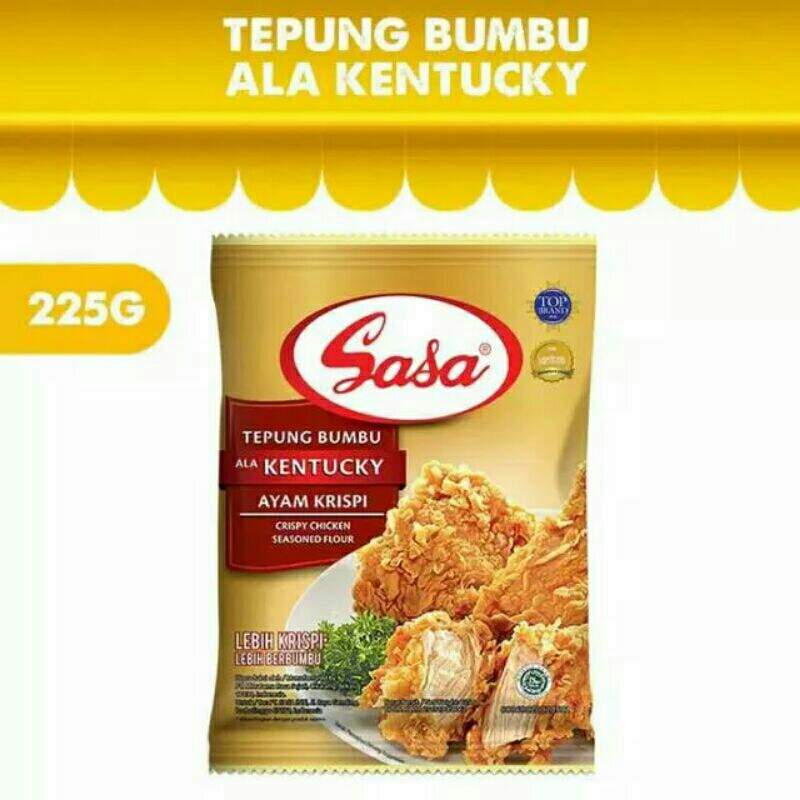 

sasa tepung kentucy 225gr .