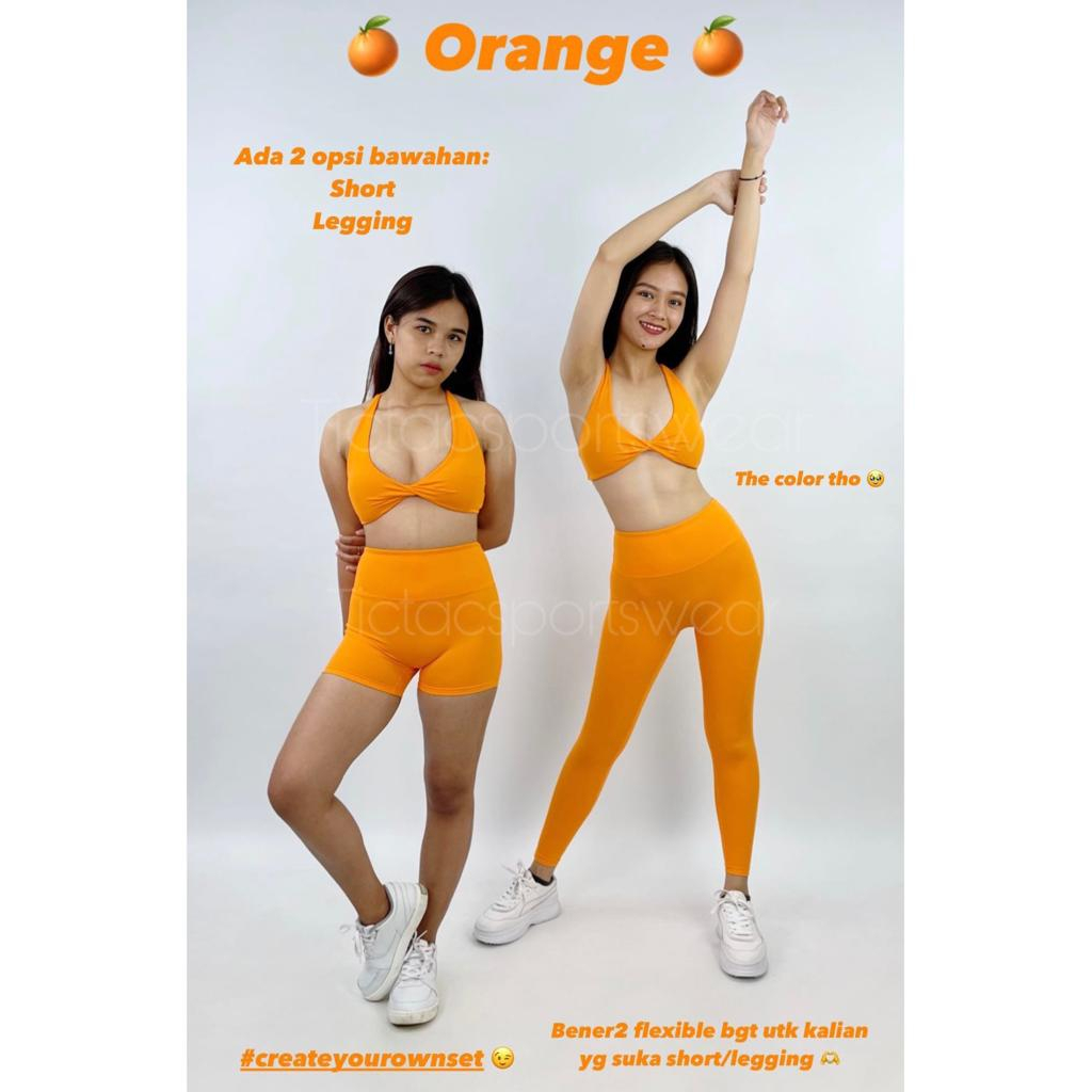 TIFFANY SPORT SET SPORTS BRA + SHORT OLAHRAGA WANITA (dijual terpisah) SET OLAHRAGA WANITA YOGA