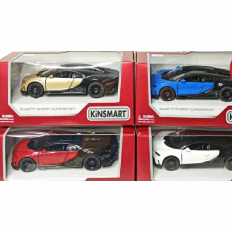 Miniatur Diecast Mobil Bugatti Chron Supersport Kinsmart