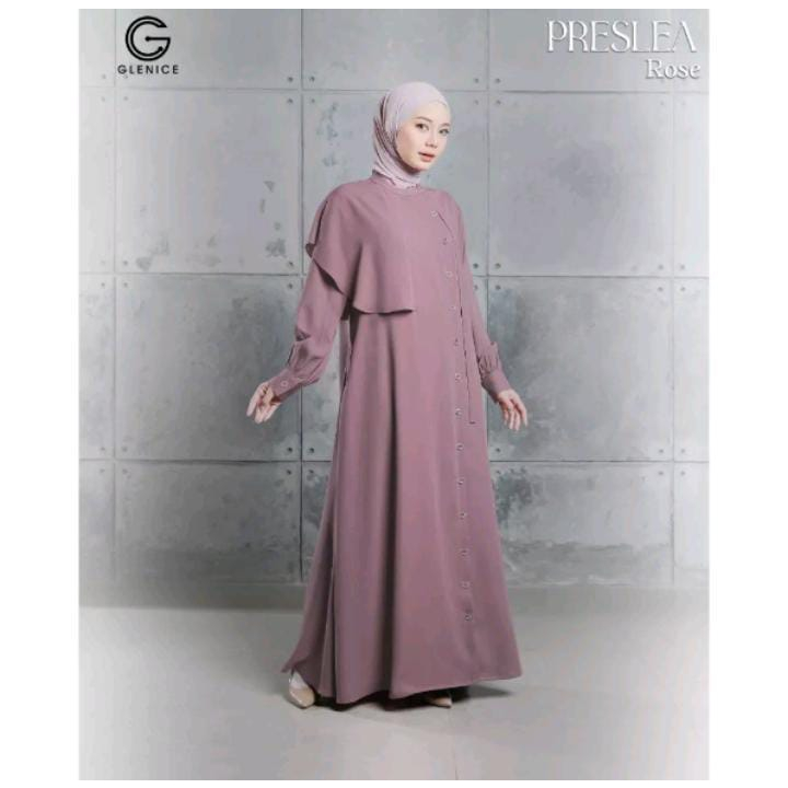 PRESLEA DRESS BY GRENICE/ADEN HIJAB/ GAMIS POLOS