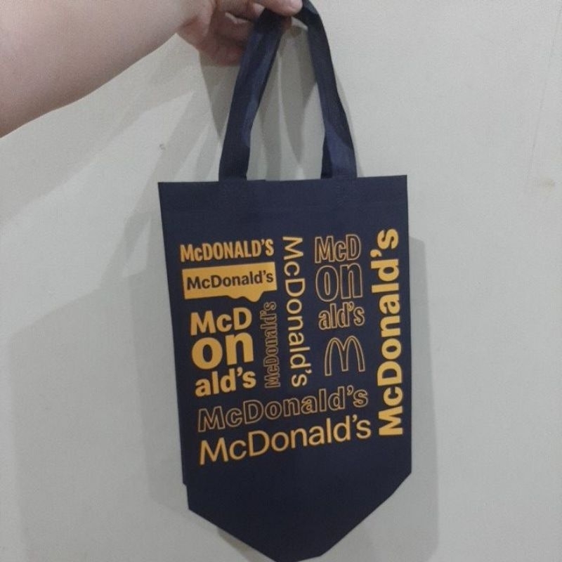 tas Mcd tote bag canvas Mcd
