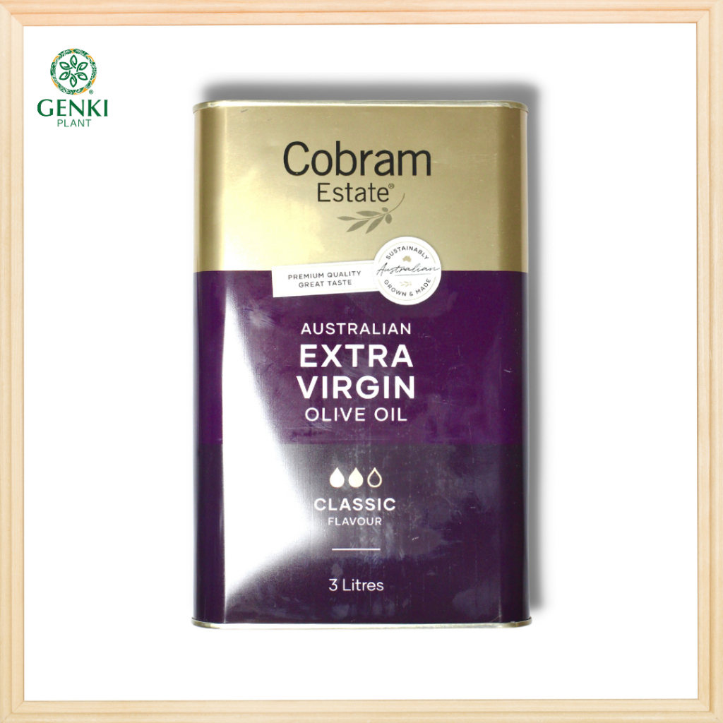 

Cobram Estate Classic Extra Virgin Olive Oil / Minyak Zaitun - 3 L