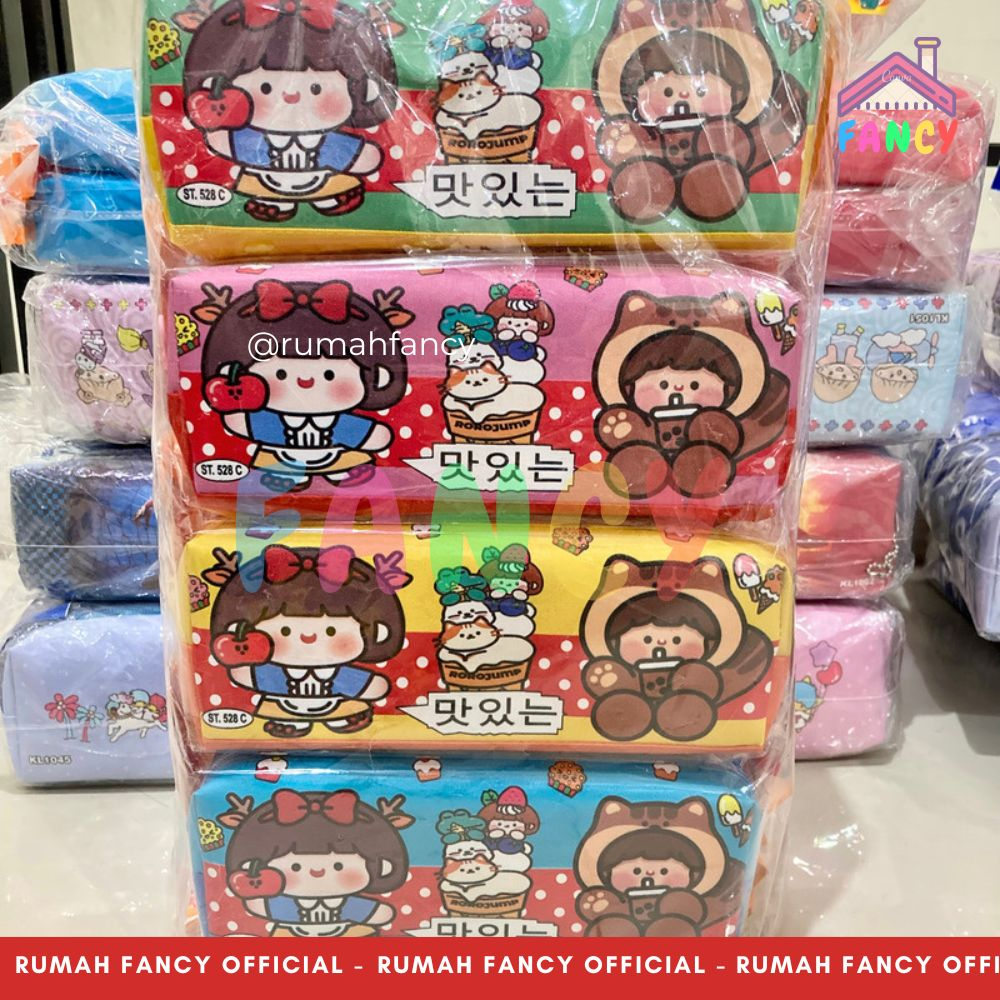 

Tempat Pensil Kotak Pensil Shin Toeng GIRL CUTE ST 524C 523C / SUPERHERO 517C Sleting Warna-warni