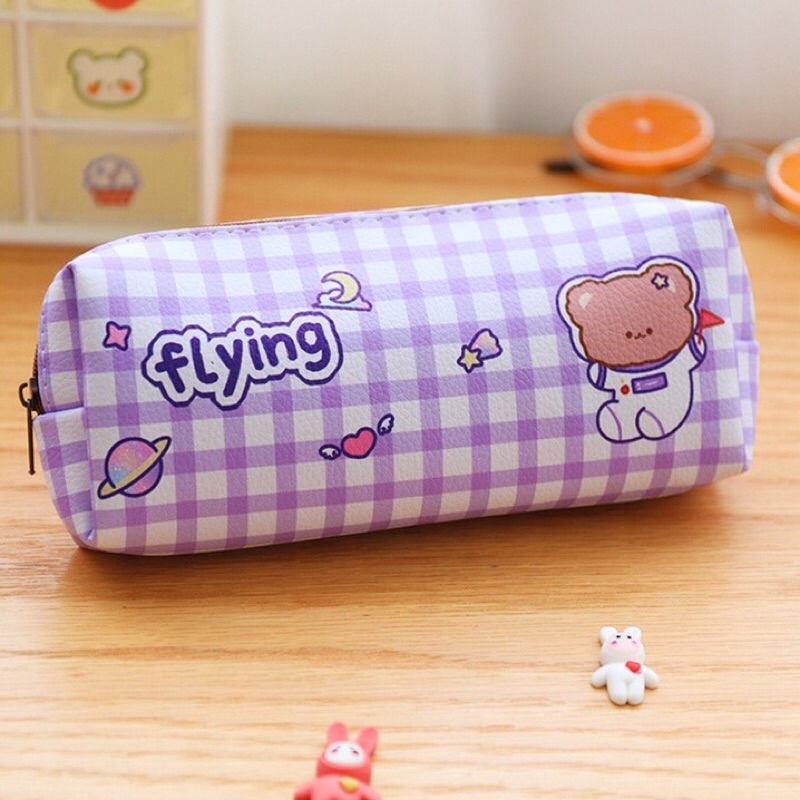 KOTAK PENSIL LUCU POUCH MAKEUP LUCU/PENCIL CASE TEMPAT PENSIL ALAT TULIS ANAK