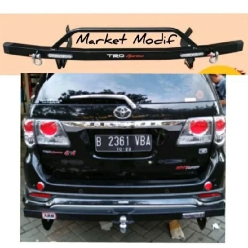 Paket Towing Tanduk Bemper Depan Belakang ARB Besi Grand Fortuner