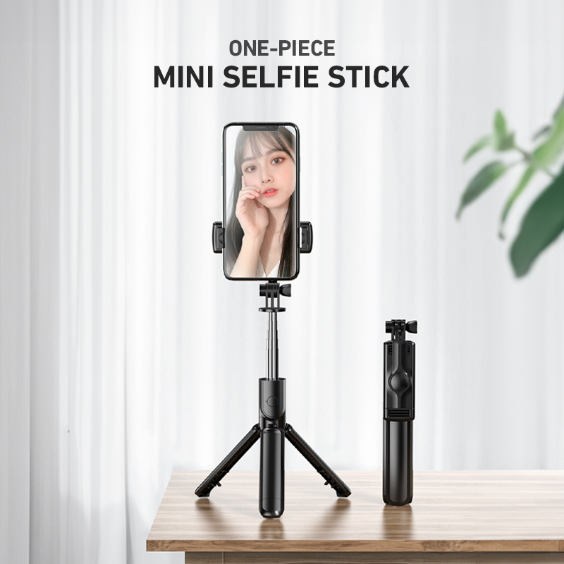 Mukava Tongsis Tripod 3in1 Remote Selfie Bluetooth R1 - Tongsis Bluetooth