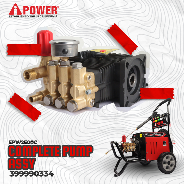 TRIPLEX PUMP ASSY UNTUK EPW2500-C