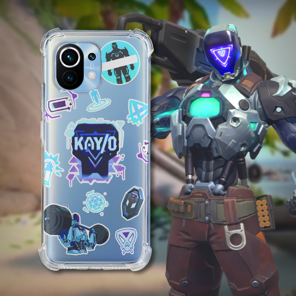 KAY/O Collage Case - Semua Merk & Tipe HP - VALORANT Premium Case