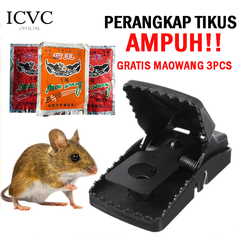 Mouse Trap Alat Jebakan Perangkap Tikus Gratis Maowang Pembasmi Ampuh