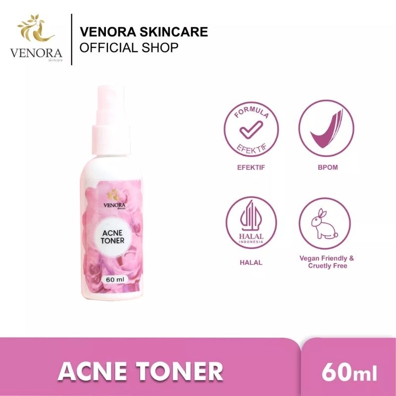 ACNE TONER VENORA SKINCARE BPOM