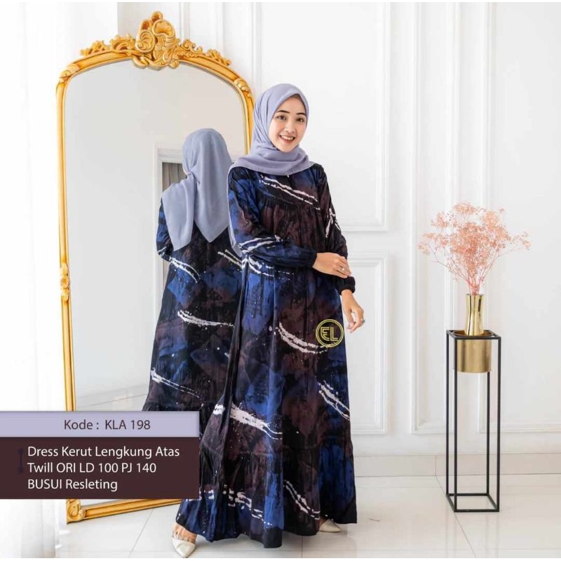 Dress batik twill Elzhaf