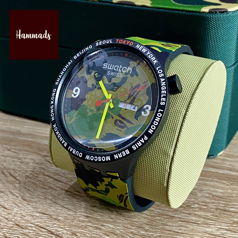Swatch x BAPE Big Bold Tokyo Edition Original No.1896/1993