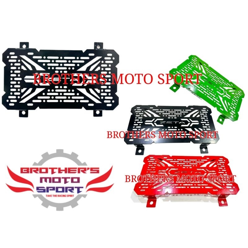cover radiator zeta Z250 tutup radiator Z250 pelindung radiator z250