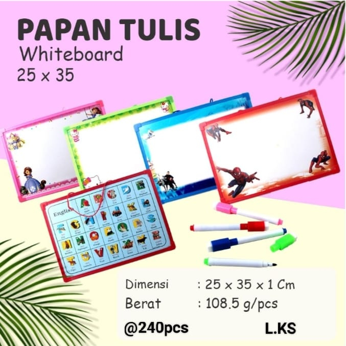 

FREE BUBBLE WARP Papan Tulis MEDIUM Alphabet / papan tulis anak / papan tulis whiteboard white board