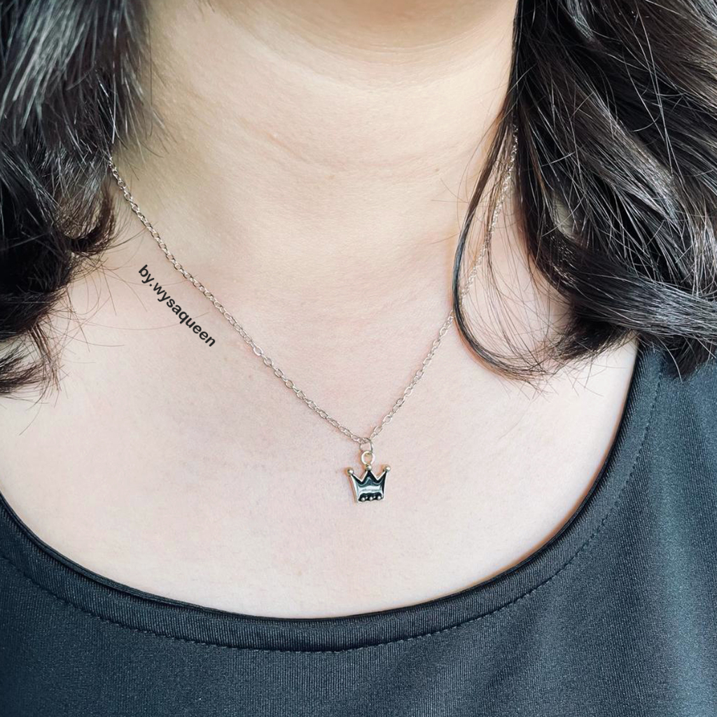 Kalung Liontin Mahkota Rantai Gold Kalung Fashion Wanita