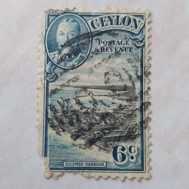 

Prangko Kuno Tua Ceylon Sri Lanka 1935 - YN412