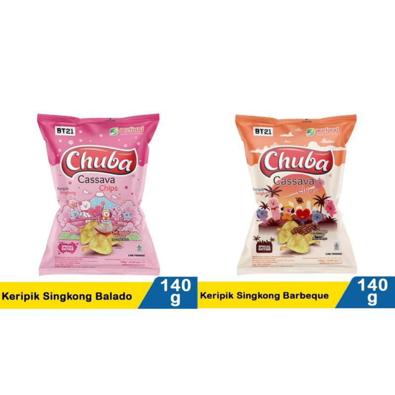 Chuba Keripik Singkong BT21 140gr