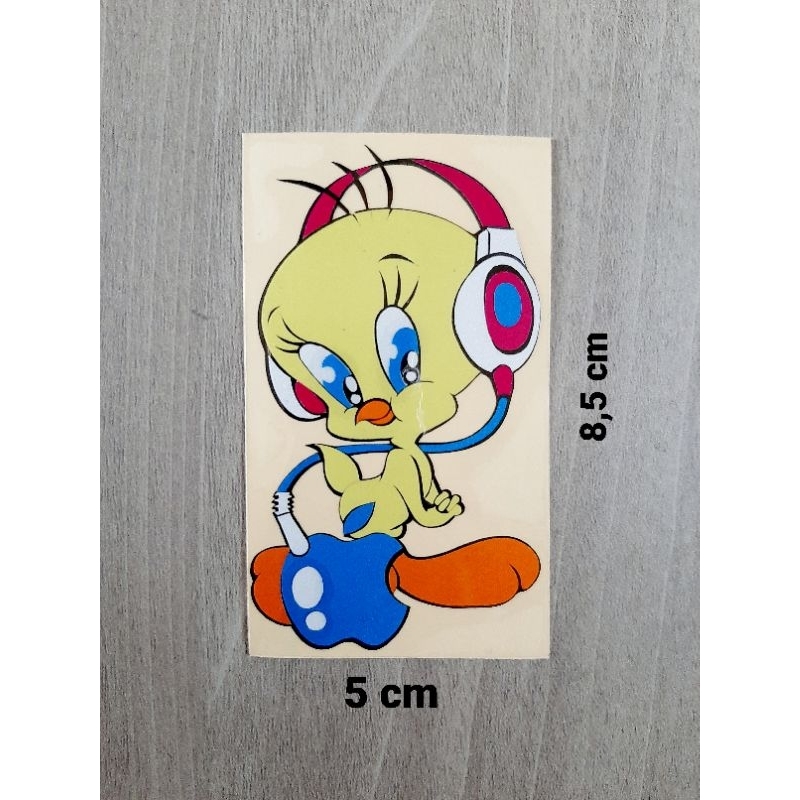 

STIKER CUTTING TUMPUK TWEETY/ANAK AYAM UKURAN KECIL