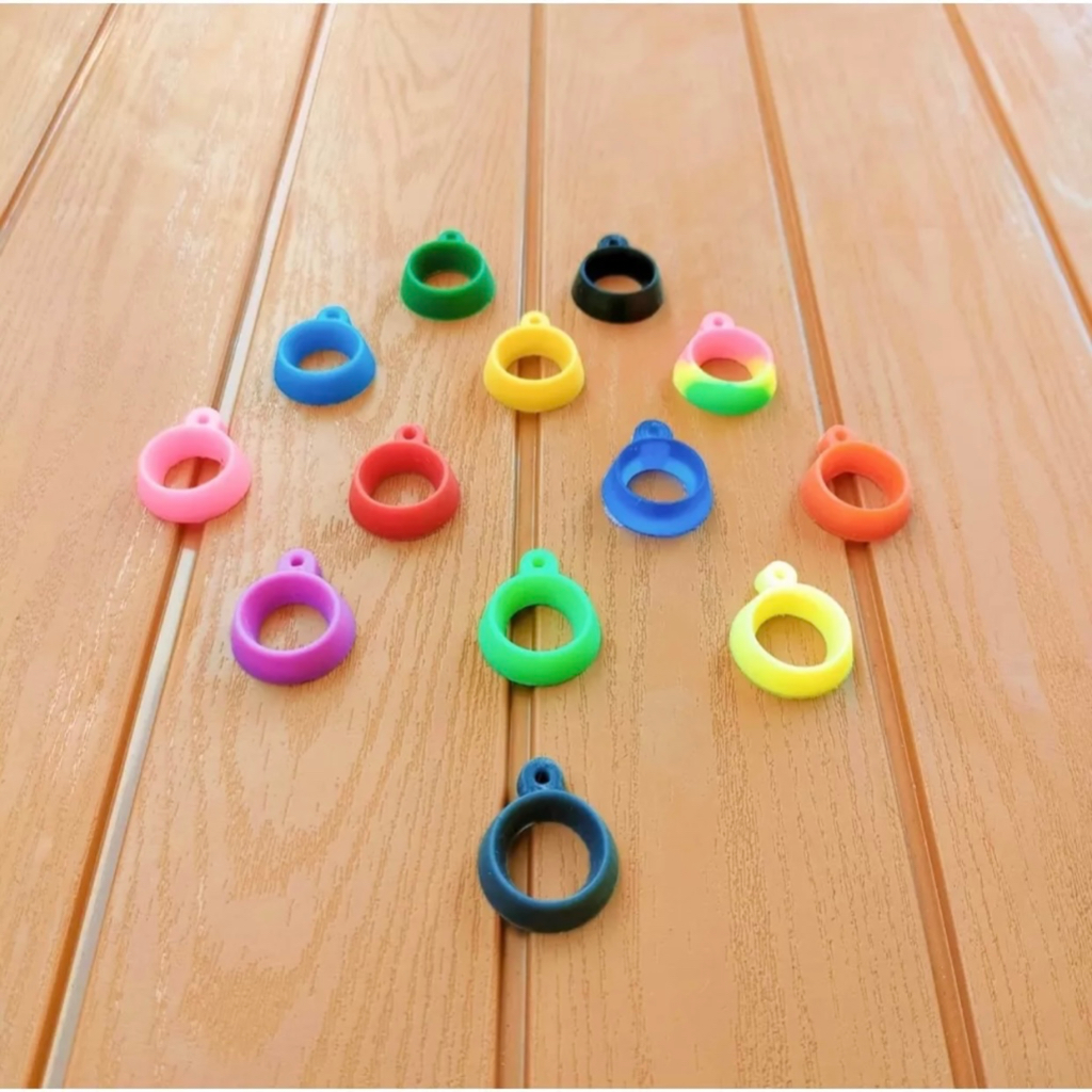 (Satuan) O-Ring Rubber 13mm Karet Elastis Gantungan Tali Hand Strap Lanyard Gelang Inhaler Pod Vape