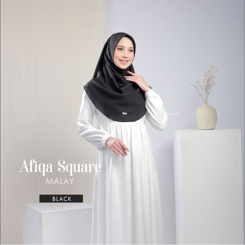 Naisha - Afiqa Square Malay/ Hijab Malay Diamond / Hijab