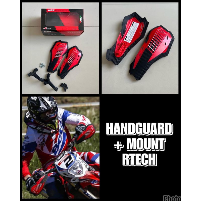 Handguard RTECH Pelindung Tangan Motor Trail