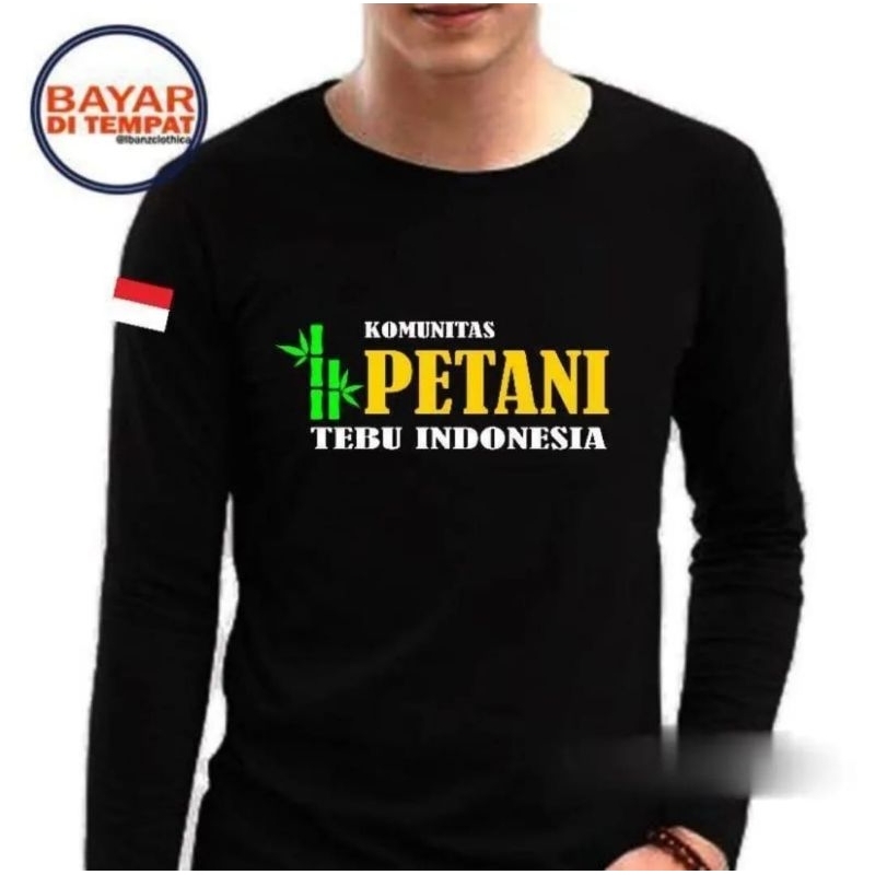 KAOS LENGAN PANJANG PETANI TEBU INDONESIA