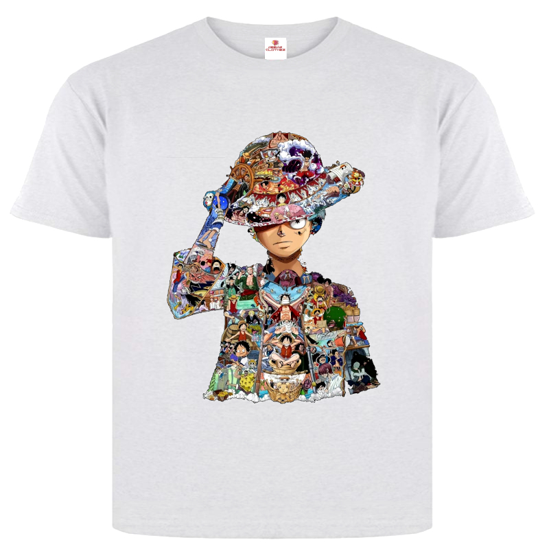 Kaos Anime / Kaos One Piece Monkey D Luffy in Stories