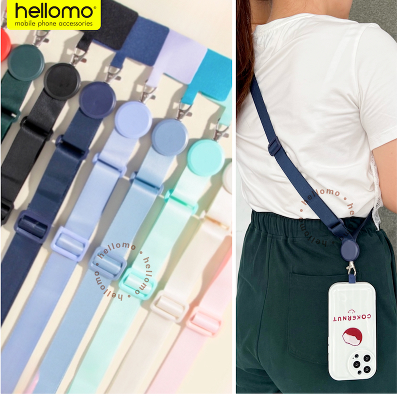 Universal Tali Gantungan HP Lebar Tali Lanyard Strap Hp Tali Sling Hp Tebal Versi Terbaru Lanyard da