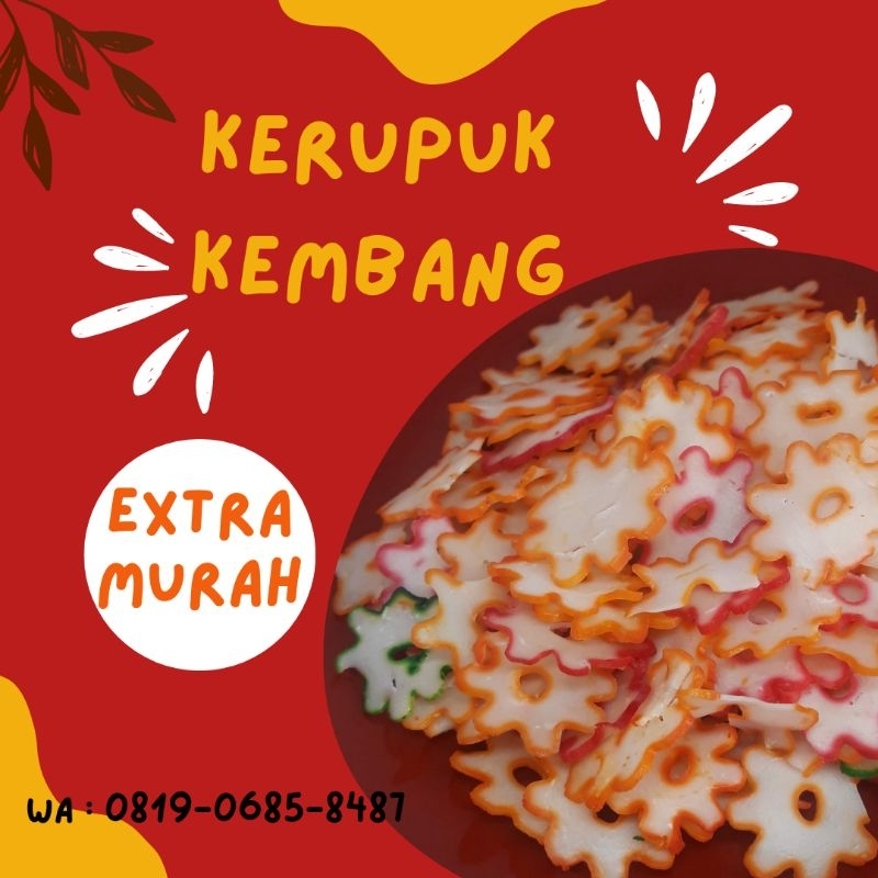 

Kerupuk kembang 5 kilo