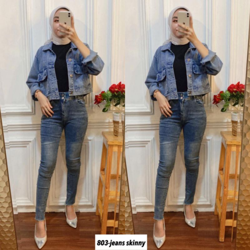 NEW - 803 - Celana Jeans Skiny Import
