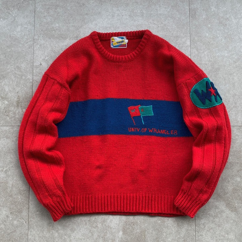 vintage wrangler knitwear