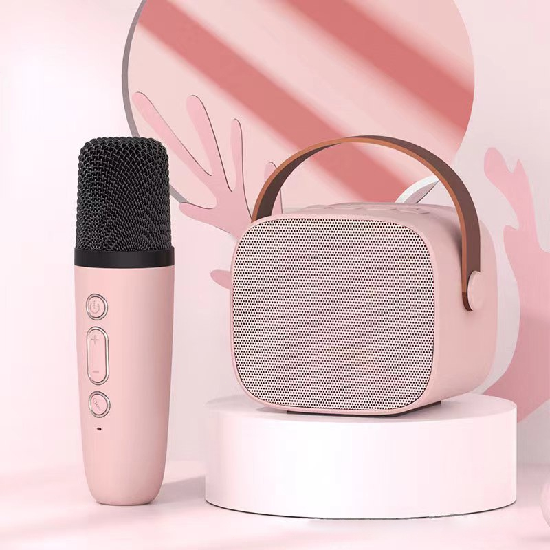 mini speaker bluetooth karaoke set lengkap ori speaker bluetooth mic wireless