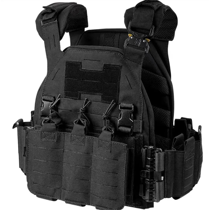 Bodyvest / Rompi Anti Peluru / Bodyvest Tactical Bodyvest Halo Devgru Laser-cut molle system Hitam H