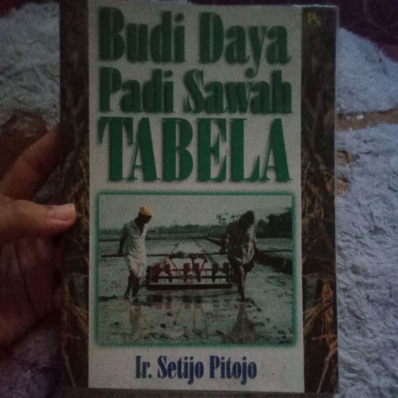 Buku Budidaya Padi Sawah TABELA (Buku Klasik Jadul)