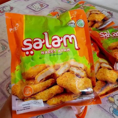 

Salam Naget Ayam 1Kg | Chicken Nugget Salam Frozen 500gr | Salam Nugget Ayam 1 Kg Harga Grosir