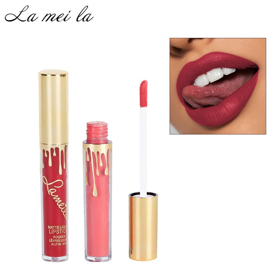 LAMEILA LAMAILAI 763 LIQUID LIPSTICK SILKY GLASS LIP GLAZE WATERPROOF &amp; LONG LASTING