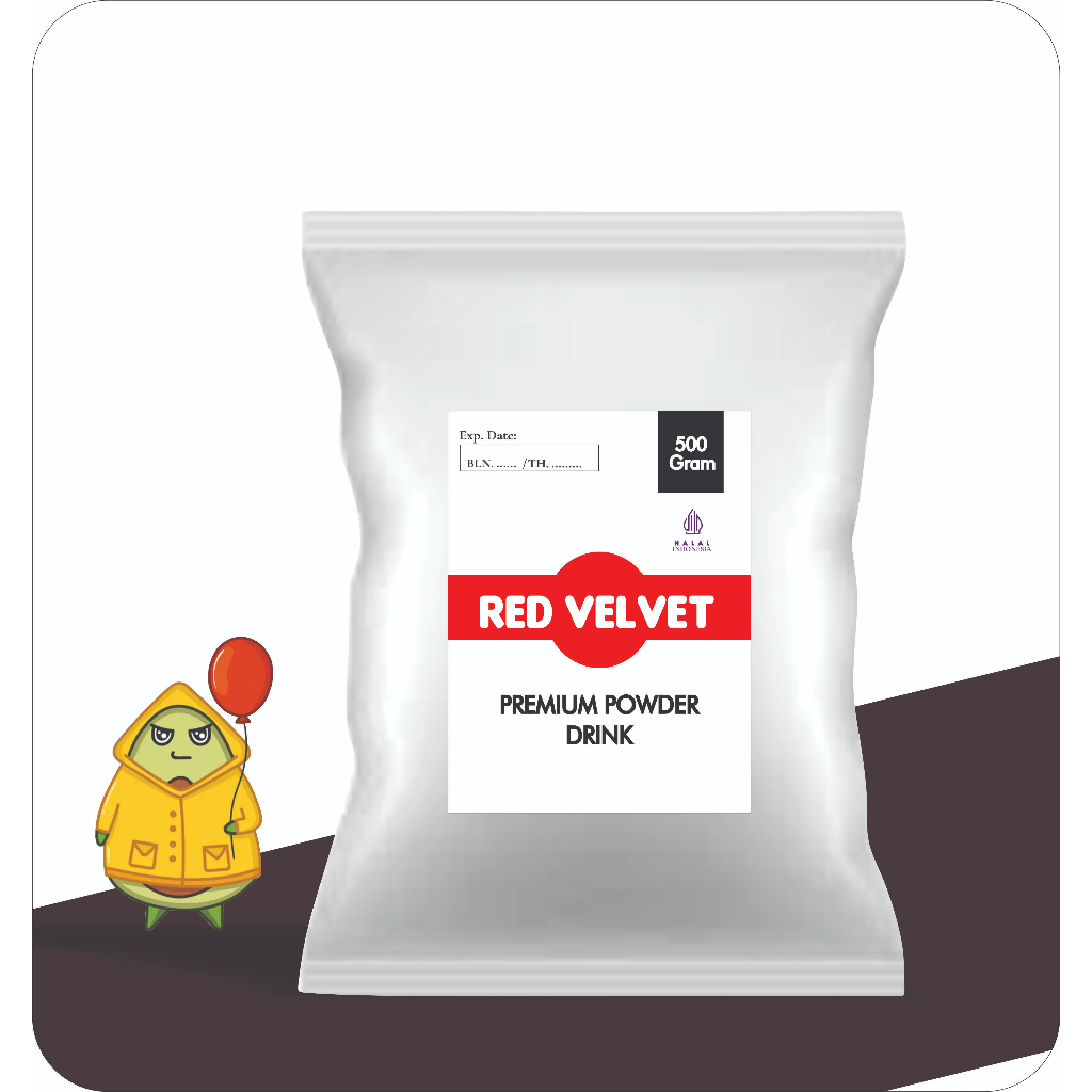 

BUBUK MINUMAN RASA RED VELVET
