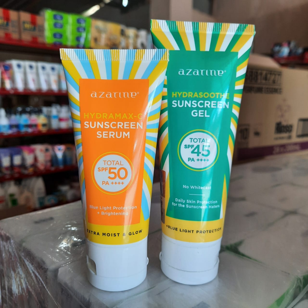 SUNSCREEN AZARINE BELIA DIAMOREGROSIR DAUNMASBUTIK DAFFAWAHYU RINIAJJ LOTUSKASHOP GFS ACEBOUTIQUE