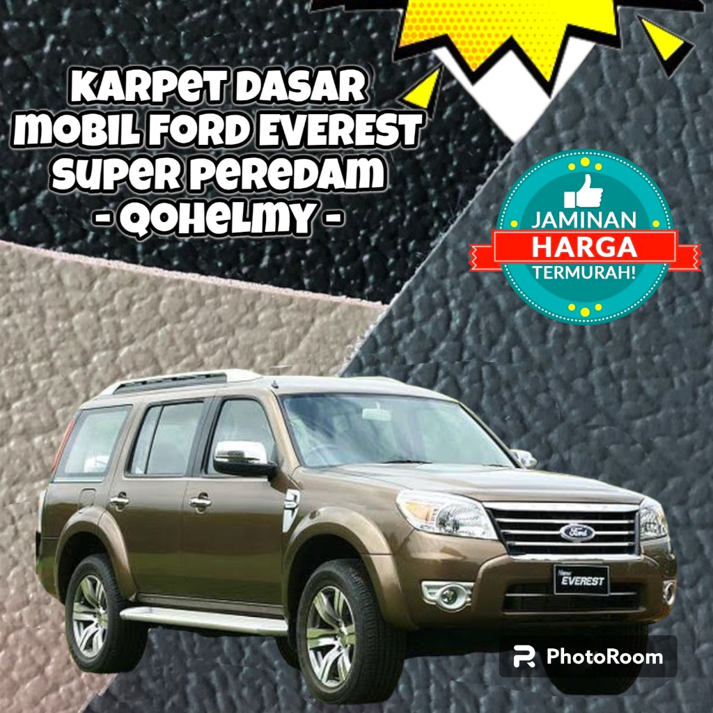 KARPET DASAR MOBIL FORD EVEREST - PEREDAM
