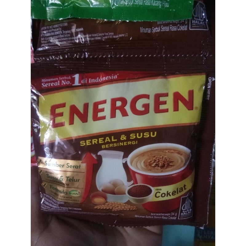 

energen coklat 10sachet