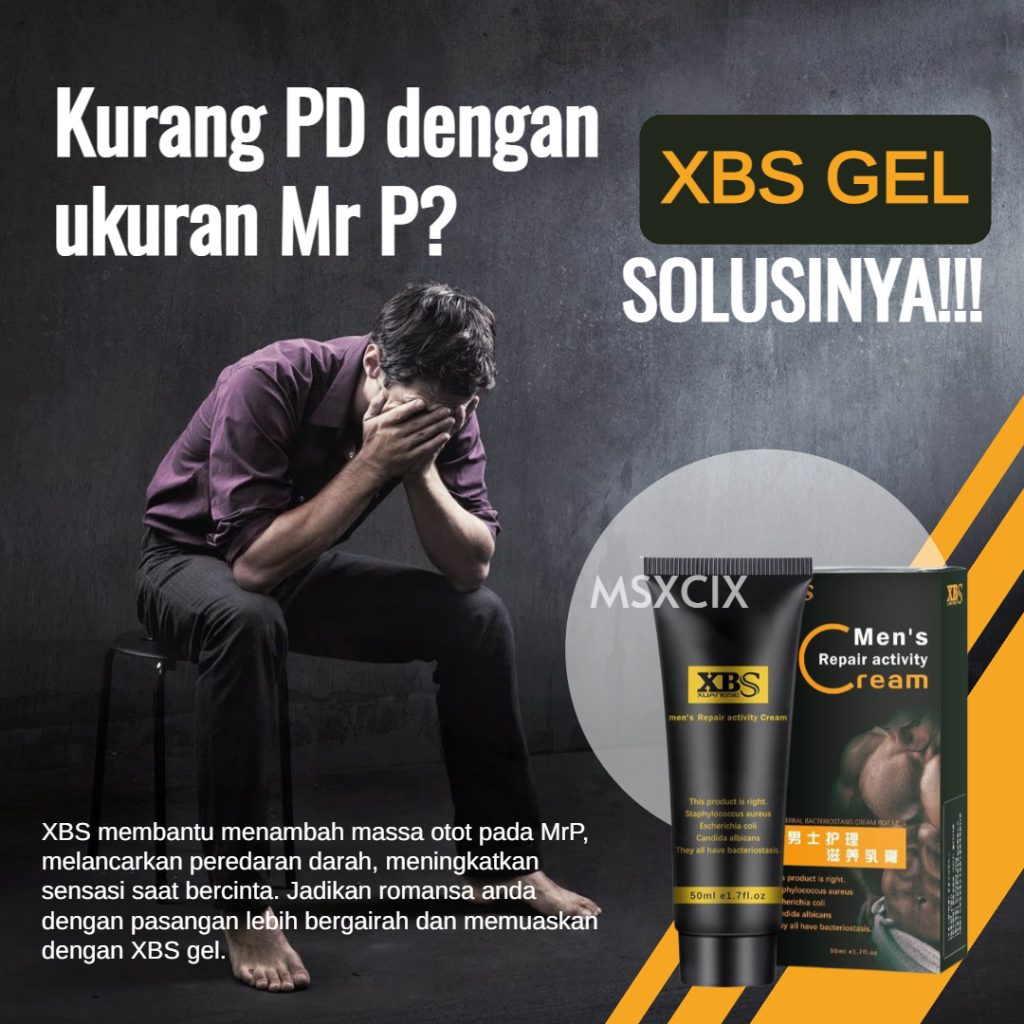 XBS GEl perawatan Kulit Pria