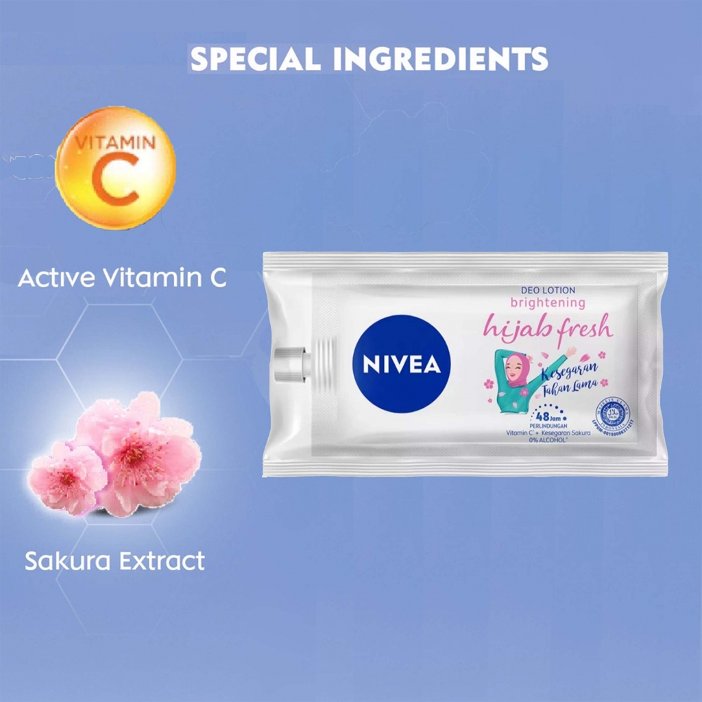 ❤ BELIA ❤ NIVEA Deodorant Deo Lotion Sachet 9ml | Lotion Ketiak BABY BUNNY